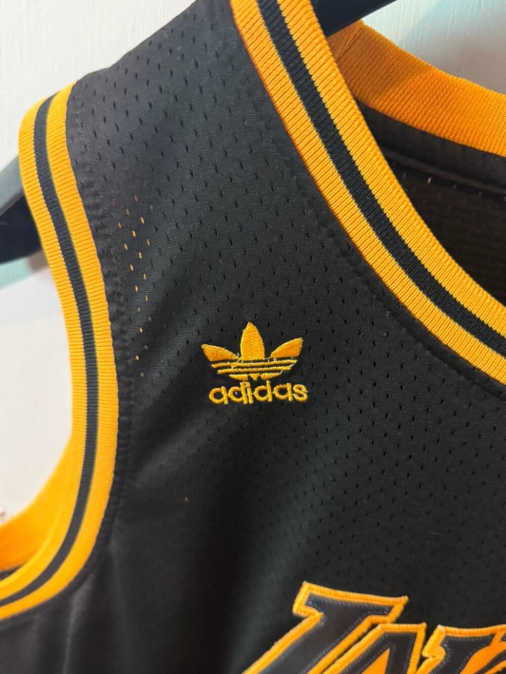 Vintage Adidas Kobe Bryant Lakers #24 Hardwood Classic Jersey Men's Size XL Rare - Picture 2 of 9